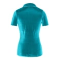 thumbnail image 5 of HBFAGFB Shirts for Women Winter Comfortable Tops Elegant Button Down Short Sleeved Top Blue Size M, 5 of 5