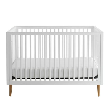 UPC: 0031878250112 | Contours Roscoe 3-in-1 Convertible White Standard Baby Crib Converts from Baby Crib to Toddler Bed and Daybed Fits Standard Full-Size Crib Mattress Easy to Assemble – White
