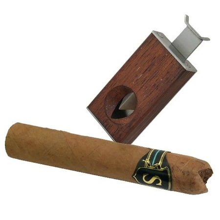 Hardwood V-Cut Blade Cigar Cutter
