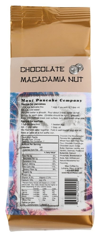 Maui Coffee Maui Pancake  Pancake Mix, 10 oz