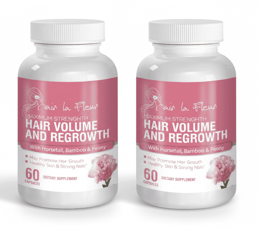Success Chemistry Hair La Fluer Biotin Hair Growth Supplement - 2 Pack - Natural Vitamins for Thicker Unisex Adult Dietary Supplement
