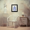 thumbnail image 4 of Fab Funky 12x14 Black Modern Framed Museum Art Print Titled - Blue Corals d, 4 of 5