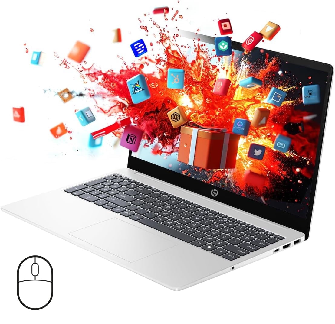 HP Windows 11 Pro Laptop, 15.6 FHD, Quad Core Intel i5-1135G7