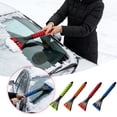 thumbnail image 5 of Extendable Car Ice Scraper & Snow Brush, Heavy Duty EVA Foam Handle for Truck SUV Windshield, Scratch-Free Winter Cleaning Tool, 5 of 5