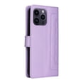 thumbnail image 4 of JTCASES Compatible with iPhone 14 Pro 6.1 inch Case Wallet Flip Folio Case [Kickstand] with RFID Blocking Card Holders [Shockproof] and Wrist Strap Phone Cover for Men Women Girls, Purple, 4 of 9