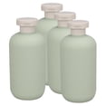 thumbnail image 5 of 4 botellas de champú y acondicionador, dispensador de jabón, para baño, viajes, vacías, 300 ml, 5 of 5