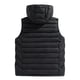 thumbnail image 4 of Ceisia Men's Fleece Lined Sleeveless Waistcoat with Detachable Cap Zipper Pockets Casual Gift Hooded Outerwear, 4 of 6