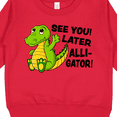 thumbnail image 3 of Inktastic See You Later Alligator Toddler Sweatshirt, 3 of 4