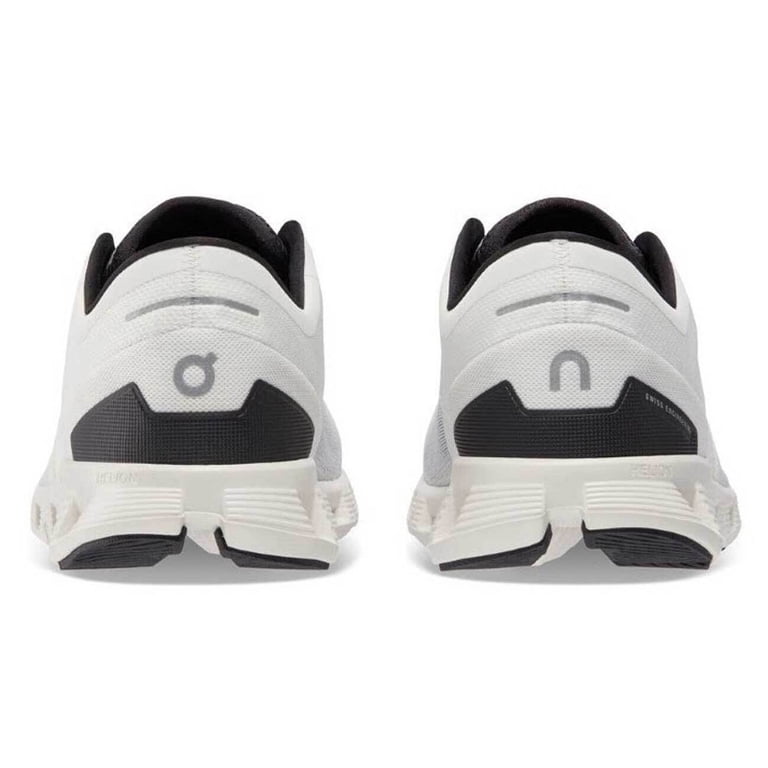 ON Men's Cloud X 3 Black Sneakers, Lightweight, Comfortable, Ivory