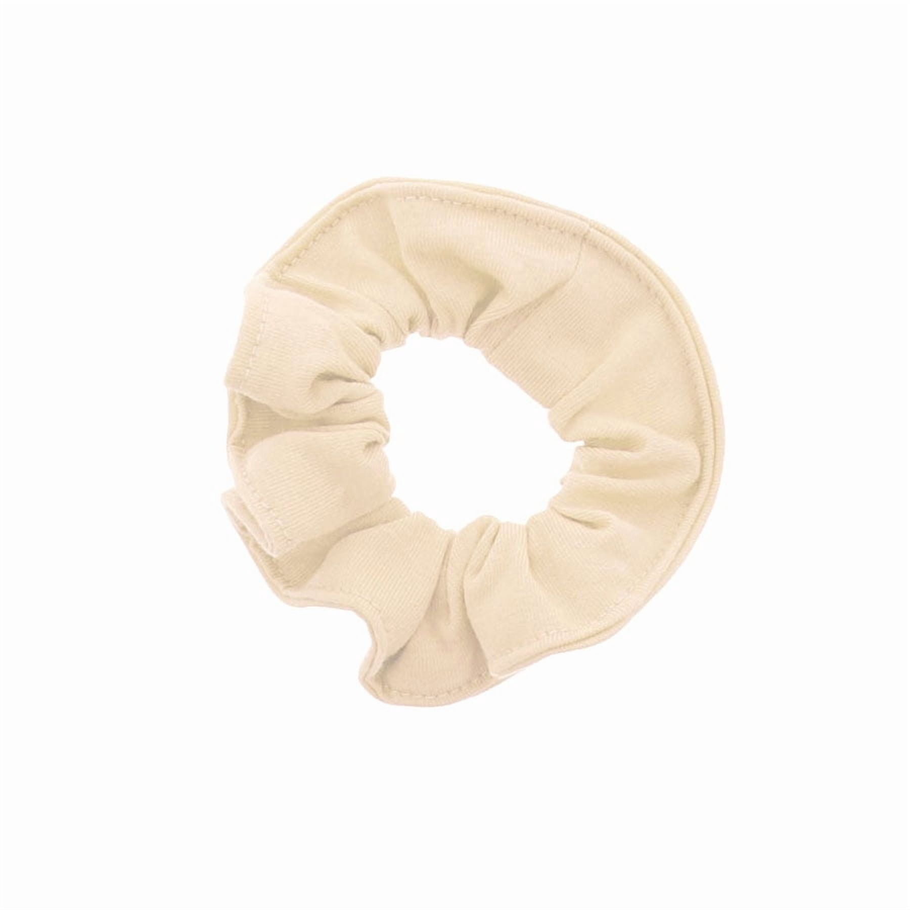 36 Pcs Large Solid Scrunchies Hair Elastics