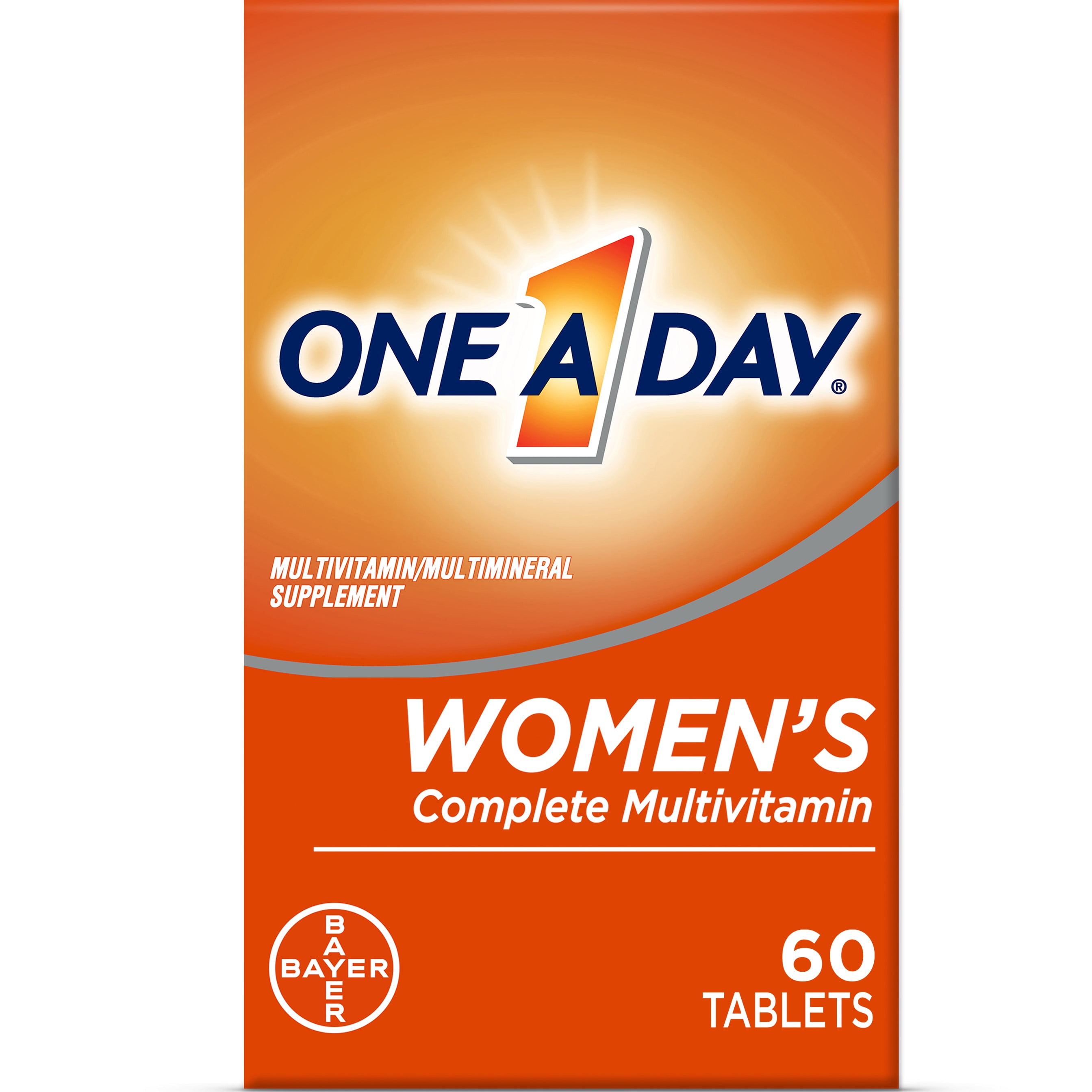 One A Day Women's Multivitamin Tablets, Multivitamins for Women, 60 Ct