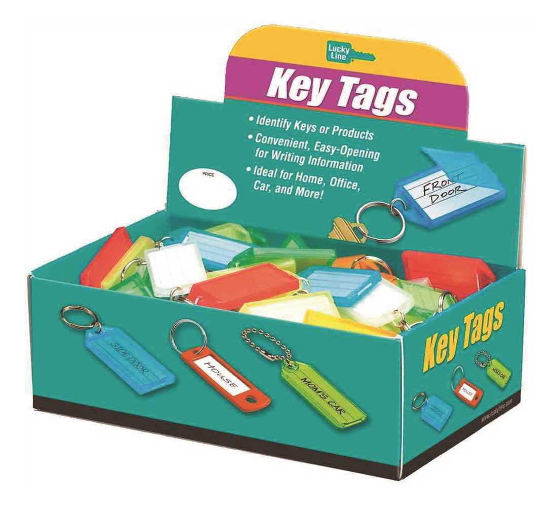 Lucky Line Products 60500 ID Key Tag Counter Display