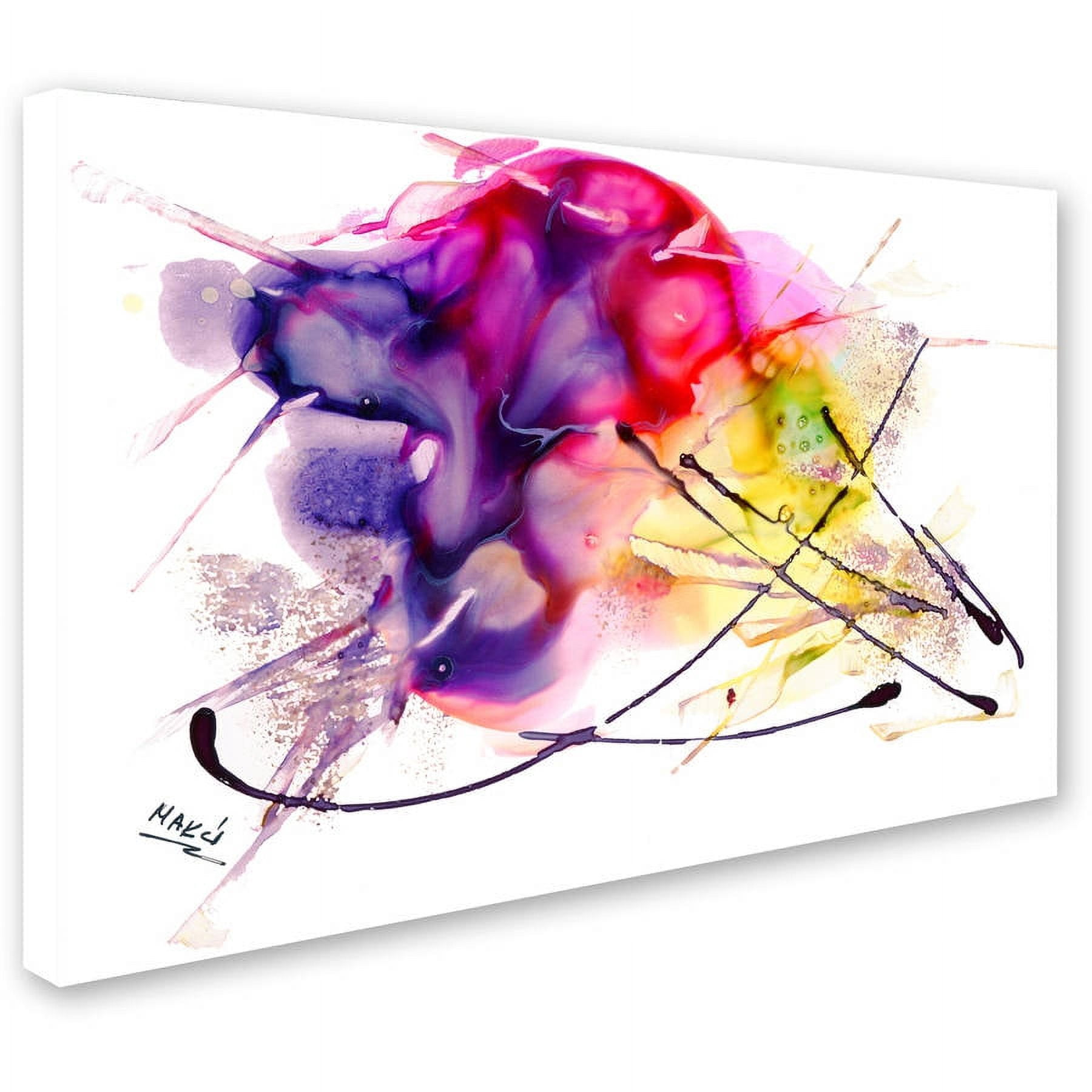 Trademark Fine Art "Abstract 08" Canvas Art by Mako