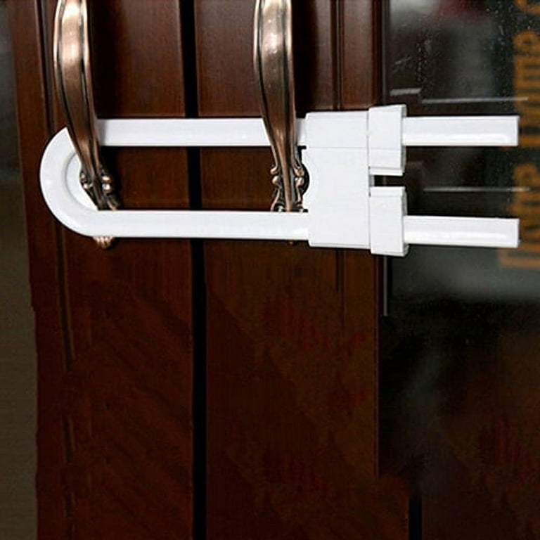 Sliding Cabinet Locks Safety Baby Proof Kitchen Cupboard Door Drawer Lock SH