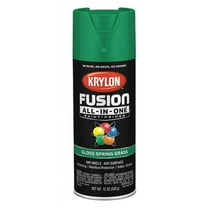 KRYLON K02724007 Rust Preventative Spray Paint, Spring Grass, Gloss, 12 oz.