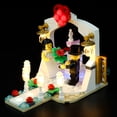 thumbnail image 2 of Kit de Lumière LED pour Lego 40197 Ensemble de Cadeaux de Mariage, 2 of 6