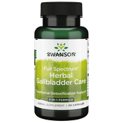 Swanson Full Spectrum Herbal Gallbladder Care 60 Capsules