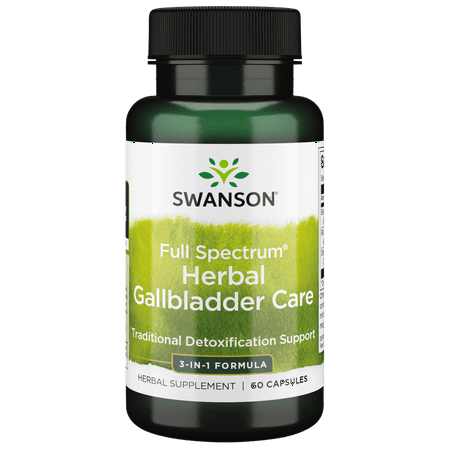 Swanson Full Spectrum Herbal Gallbladder Care 60 Capsules
