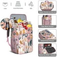 thumbnail image 4 of Garden Floral Aesthetic Design Backpack Cooler - 20L High Capacity, Multiple Pockets for Organization, 4 of 4