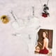 thumbnail image 4 of Rhinestone Conjunto De Lencería Rosa Cómodo Push-up Sujetador Bragas 2 Piezas Sexy Panty Setpangjing, 4 of 4