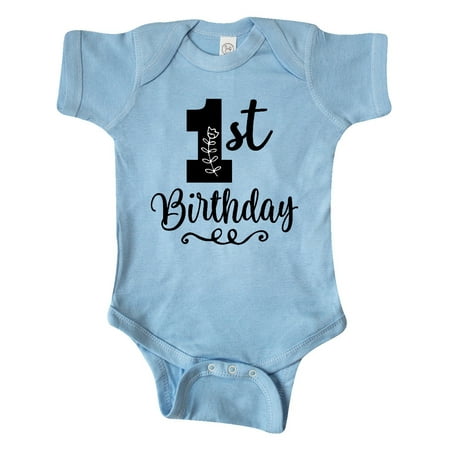 

Inktastic 1st Birthday One Year Old Girls Gift Baby Girl Bodysuit
