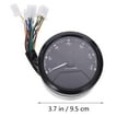 thumbnail image 2 of Pretyzoom Black LCD Digital Tachometer for Motorcycle with Shockproof Needle Display and Wide Range, 2 of 7