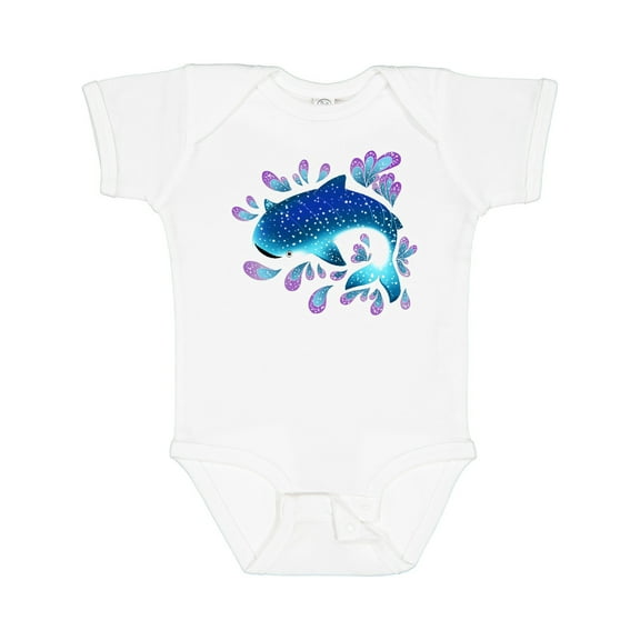 Inktastic Cute Whale Shark Boys or Girls Baby Bodysuit