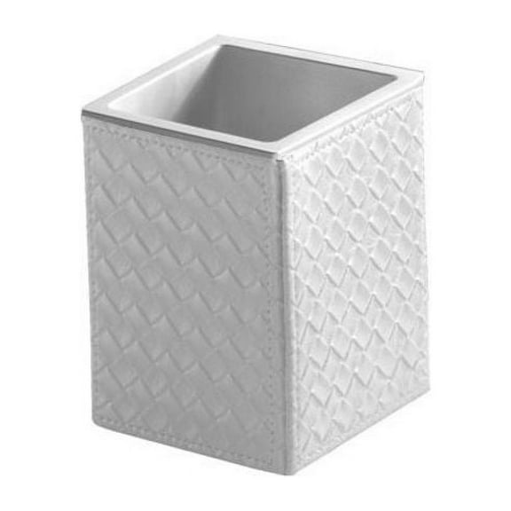 Nameeks 6798 Gedy Free Standing Tooth Brush Holder - White