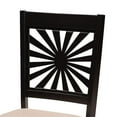 thumbnail image 6 of Baxton Studio Olympia Beige Fabric and Espresso Brown Wood 6-Piece Dining Set, 6 of 11