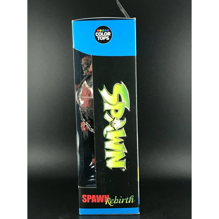 McFarlane Color Tops Blue Wave Spawn Action Figure [Unmasked]