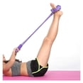thumbnail image 7 of Multifunction Pedal Resistance Band, 6-Tube Elastic Pull Rope with Foam Handles, Sit-Up Exerciser for Abs & Arm Slimming, 7 of 7