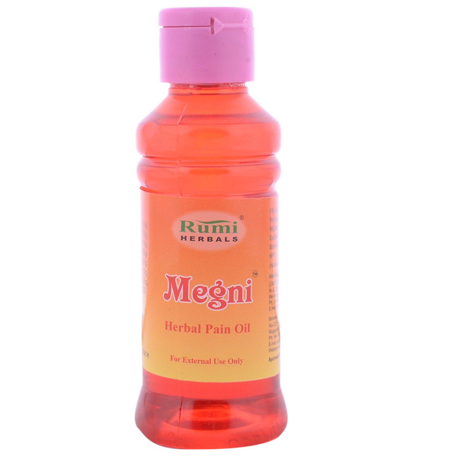 Rumi Herbals Megni Herbal Pain Relieving Oil 120 ML