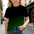 thumbnail image 6 of RMGVDSD Boys Summer Tops Gradient Color T Shirts For Kids Short Sleeve Crewneck Tees Graphic T-Shirts School Fashion Tshirts 6-7 Years, 6 of 6