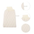 thumbnail image 3 of Unique Bargains Double-sided Bath Towel for Shower Room 5.51"x9.06" 1 Pc Beige, 3 of 6