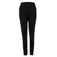 thumbnail image 5 of Kilaqueen Plus Size Legging for Women Soft Lightweight Stretch Comfy Casual Fleece Lined Layer Tights Winter Warm Oversized Basic Full Length Legging Thermal Yoga Workout Pants, 5 of 9