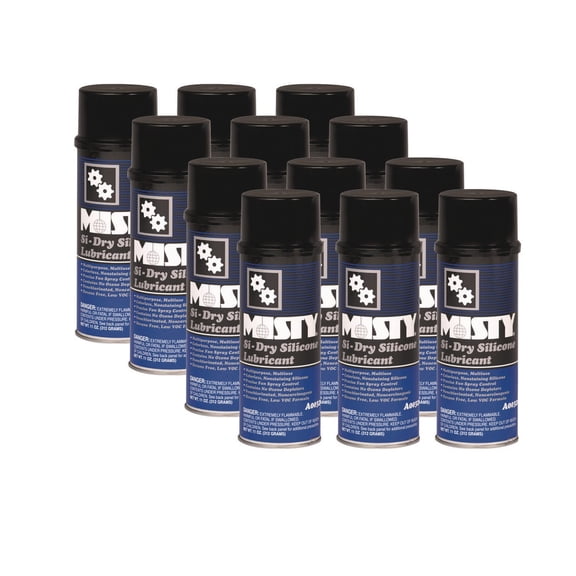 11 oz. Aerosol Can Si-Dry Silicone Spray Lubricant (12/Carton)