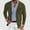 Army Green, variant on Men's Blazer Jacket Casual Business Suit Jackets Regular Fit Turn Down Collar Sports Coats