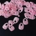 thumbnail image 2 of Babero rosa de tela para mesa de Baby Shower, suministros de decoración para fiesta con confeti, 2 of 5