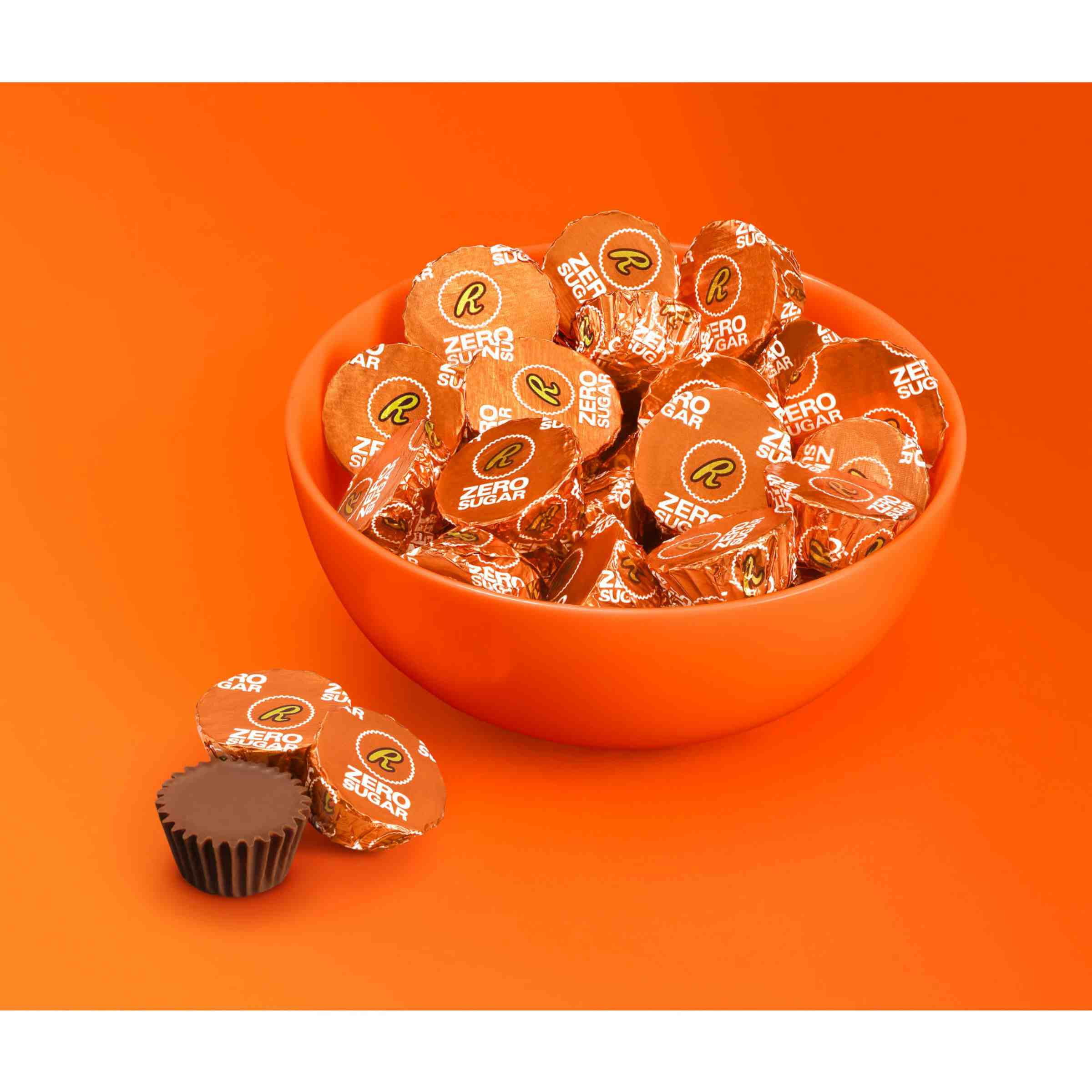 Reese's Zero Sugar Miniatures Chocolate Peanut Butter Cups Candy - 15.5 oz- Pack of 2