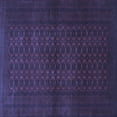 thumbnail image 1 of Ahgly Company Indoor Square Persian Blue Traditional Area Rugs, 7' Square, 1 of 4