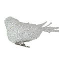 thumbnail image 5 of Northlight Sequined Bird Christmas Clip-on Ornament - 7.5" - White, 5 of 5