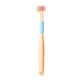 thumbnail image 1 of Ounissouiy Cepillo de dientes sensorial de plástico con mango antideslizante en forma de U Protección de dientes segura y flexible Juegos de accesorios de baño A22 amarillo pajizo, 1 of 6