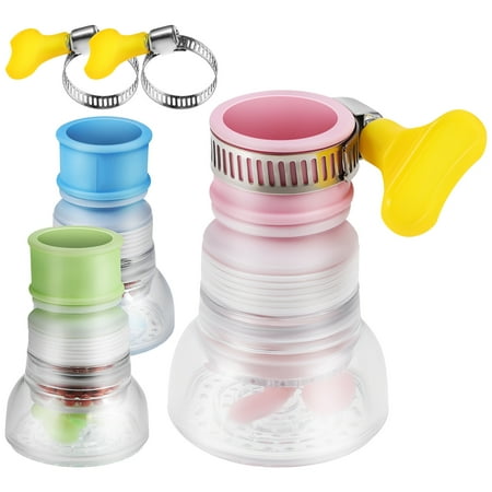 

Sink Strainer Filter 3 Pcs Clean Faucet Purifier Kitchen Filtration Tap Extender Active Plastic