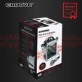 thumbnail image 5 of Croove POP Box Karaoke Machine for Kids with 2 Microphones and Flashing Disco Lights (Black), 5 of 7