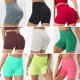 thumbnail image 4 of Pantalones de yoga de cintura alta sin costuras para mujer, ajustados, de secado rápido, con tres puntos, para levantamiento de cadera, estilo europeo y americano, 4 of 5