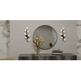 thumbnail image 3 of Quoizel Flores Integrated LED Matte Black Wall Sconce, 3 of 7