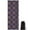 Purple Circular Floral, variant on Multicolor Geometric Boho Pattern Hot Yoga Mat Towel Non Slip for Hot Yoga - Quick-Drying Yoga Mat Cover with 4 Corner Pockets with Travel Bag - Hot Yoga Towel Non Slip 70"x26"
