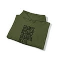 thumbnail image 4 of Gramps New Grandpa Fathers Day Grandfather Hoodie, Gifts, Hooded Sweatshirt, 4 of 4