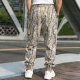 thumbnail image 5 of Havenx Baggy Camo Cargo Sweatpants for Men Maple Leaf Print Elastic Waist Tapered Cargo Joggers with Pockets Wide Leg Bottoms Workout Casual Fashion Loose Fit Gym Outfits,Mint Green XL, 5 of 5