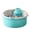 Blue, variant on Electric Fruit Washer Vegetable Cleaner Spinner Bowl Lettuce Dryer, One Touch Cordless, Fast Spinning, Berries and Greens, Salad Prep